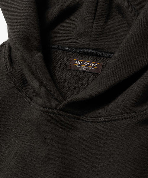 MR.OLIVE/URAKE & OMBRE CHECK / HYBRID HOODY ミスターオリーブ/裏毛&オンブレチェック / ハイブリットフーディー